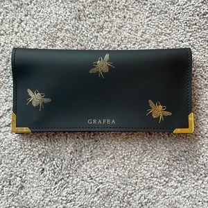 GRAFEA Bee Leather Wallet - Brand New